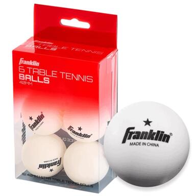 40MM WHT  1STAR BALL