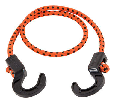Keeper Orange Adjustable Bungee Cord 30 in. L X 0.315 in. T 1 pk