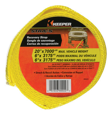 2"x20' Vehicle Recovery Strap