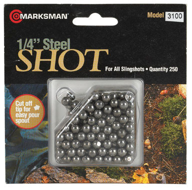 Marksman 1/4 in. Slingshot Ammunition
