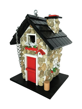 FIELDSTONE BIRDHOUSE