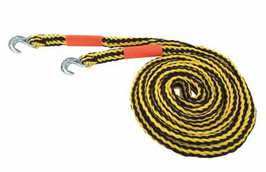 TOW ROPE W/HOOKS 17'