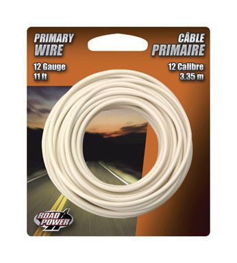 Primary Wire 12GA 11' White