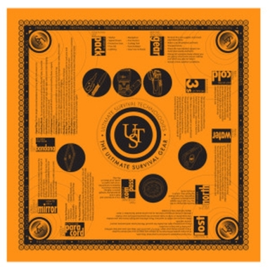 SURVIVAL BANDANA 22"