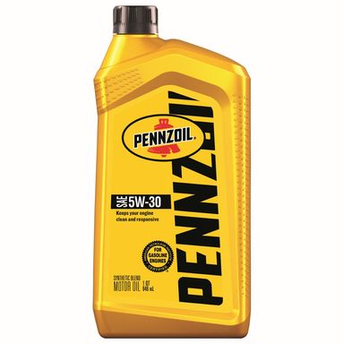 Quart Pennzoil 5W30 Motor Oil