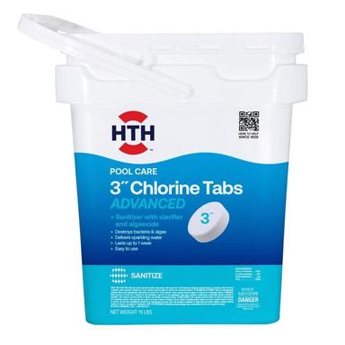 HTH 3" Chlorine Tablets 15#