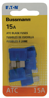 5PK ATC 15A Blade Fuse