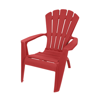 KING CHAIR RED 35.5"H