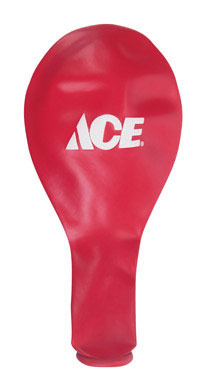BALLOONS RED/WHITE ACE