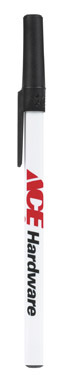 PEN ROUND STIC ACE BLK