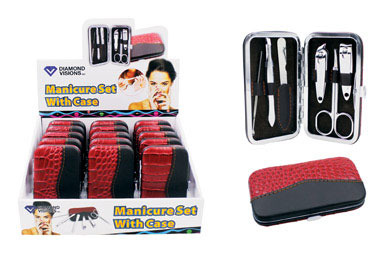 Manicure Set/case 6pc