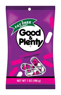 CANDY GOOD&PLENTY 7OZ