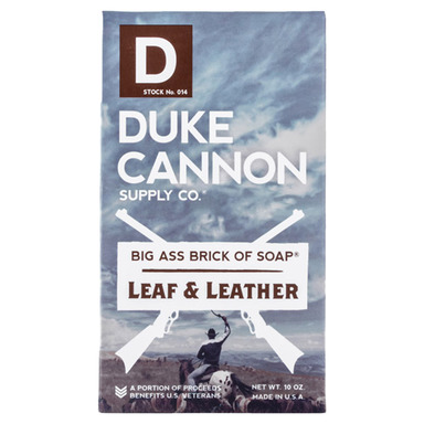 10OZ Leaf & Leather Bar Soap