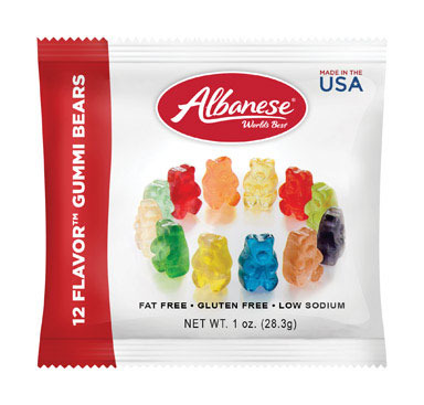 GUMMI BEARS ASST 1OZ