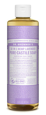 Castile Soap Lavndr 16oz