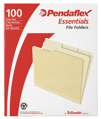 FOLDER FILE LETTR PK100