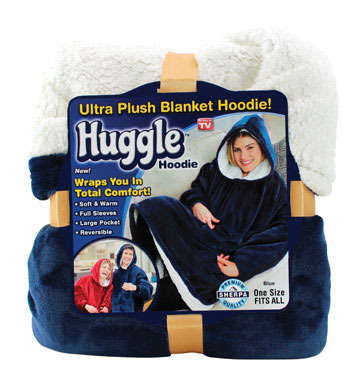 HUGGLE HOODIE BLUE