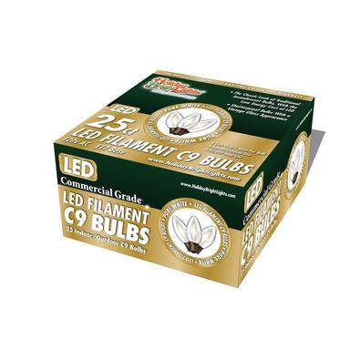 LED SM TRAN C9 PW 25PK