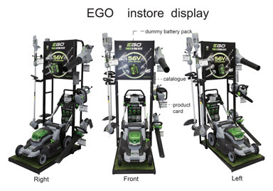 EGO DISPLAYER RACK