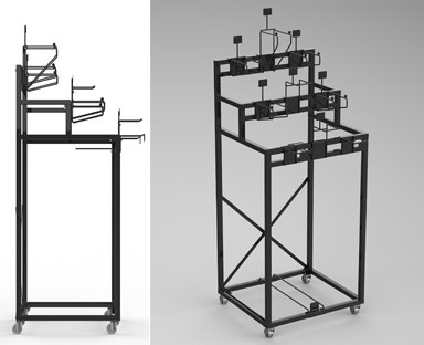 STRIKING ROLLING RACK 2