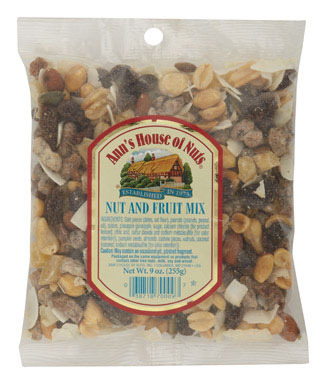 SNACK FRUIT&NUT MIX 9OZ, ANN'S