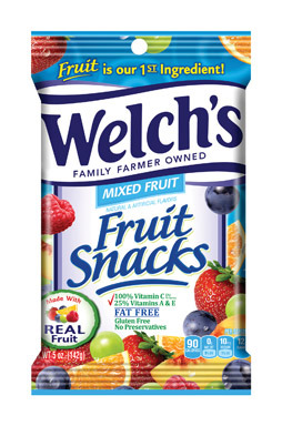 FRUIT SNACKS 5OZ MIXED