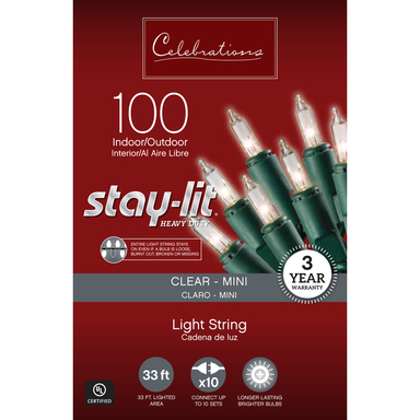 Staylit Mini Clear 100ct