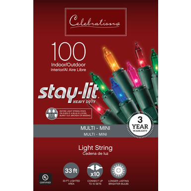 STAYLIT MINI MLT 100CT