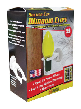 SUCTION WINDOW CLIP 25PK