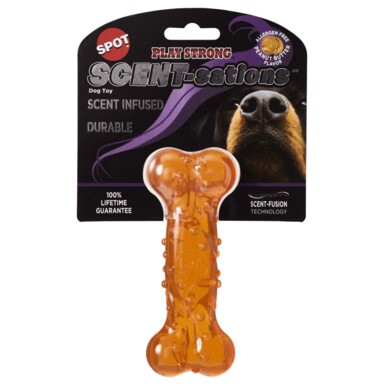 DOG TOY ORANGE 5"