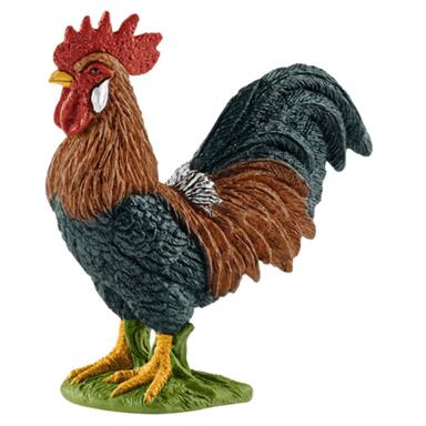 Rooster Toy Plastic