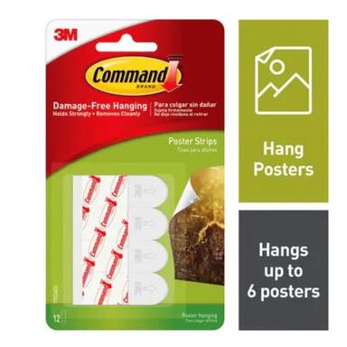 ADHESIVE POSTER STRIPS