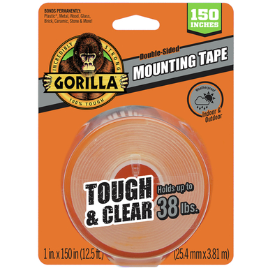 Clear Mounting Tape 1"x150"