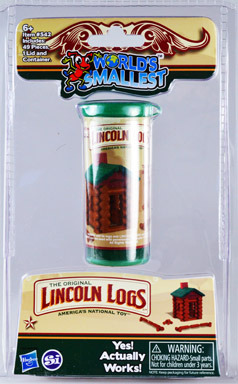 Smallest Lincoln Logs