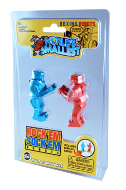 Smallest Rock Sock Robot