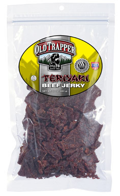 BEEF JERKY TERIYAKI 10OZ