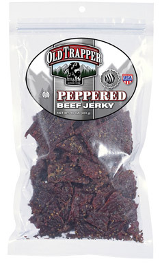 Old Trap Beef Jrky Peppered 10oz