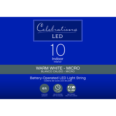 LED MICRO BO AST RED/SLV