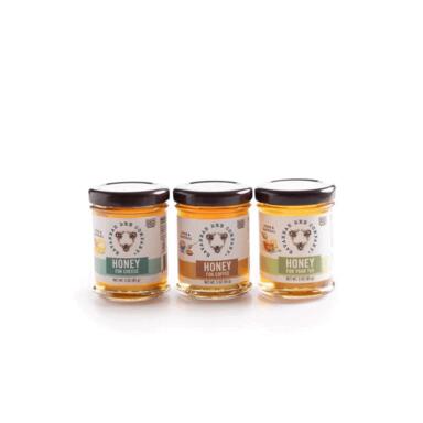HONEY ASSORTED 3OZ 3PK