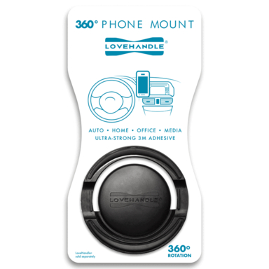 PHONE MOUNT 360 BLK 1PK