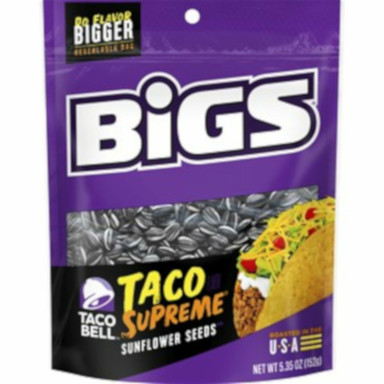 BIGS Taco SUNFLOWER SEEDS 5.35OZ