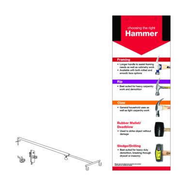 Hammer Self Select Sign Kit