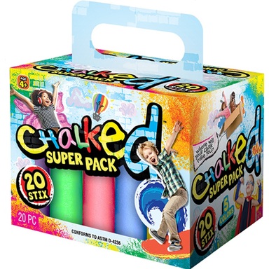 Sidewalk Chalk 20 Ct