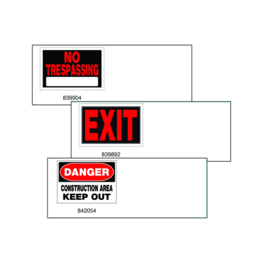 SIGN LETTER NUMBER KIT