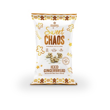 ICED GINGERBREAD POPCORN