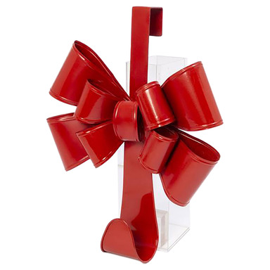WREATH HANGER RED 20.75"