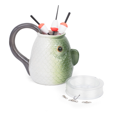 Ceramic Mug Fishing 1pc