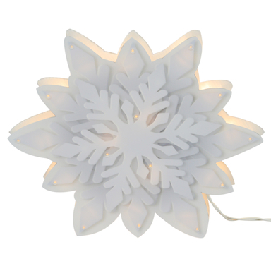 SNOWFLAKE WINDOW DECOR