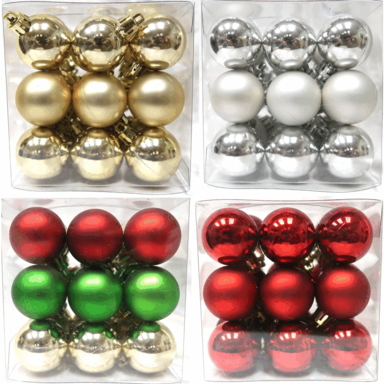 ORNAMNT SHNY/MATT 27CT
