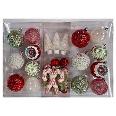 VINTAGE ORNAMENTS 30CT